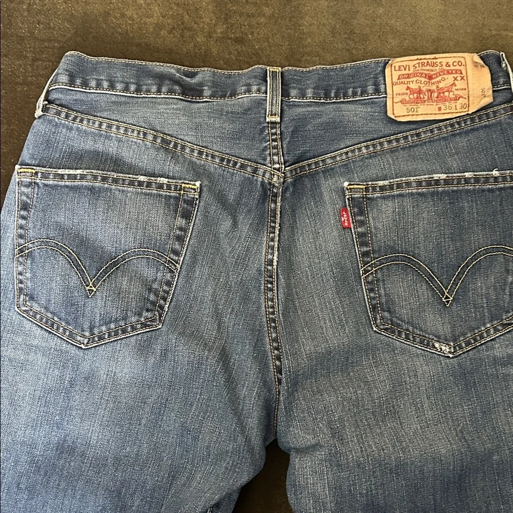 Levi's 501 button fly Jeans
